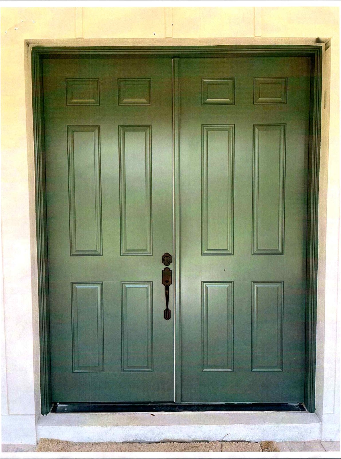 6-Panel Door — completed project