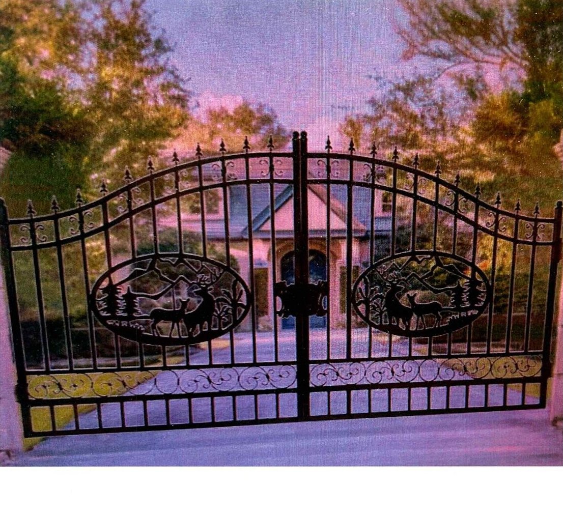 Custom Aluminum Fencing & Gates — completed project