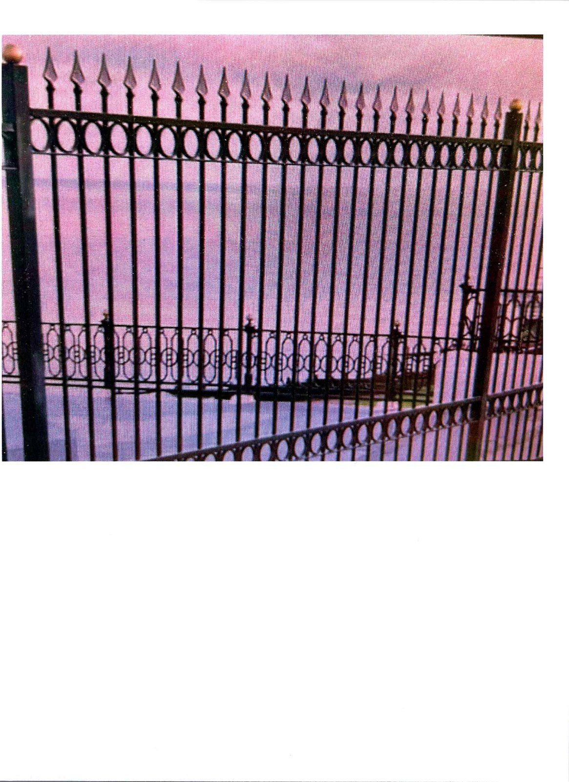Custom Aluminum Fencing & Gates — completed project