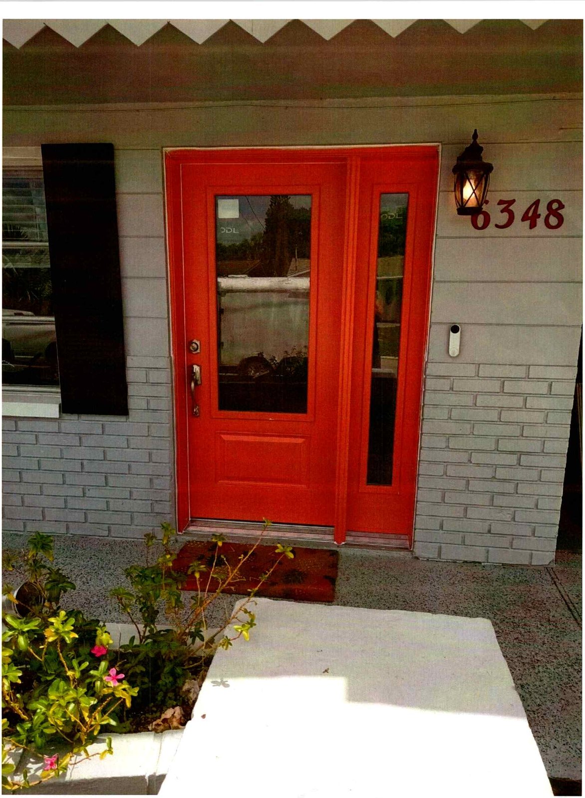 Custom Door Installation — completed project