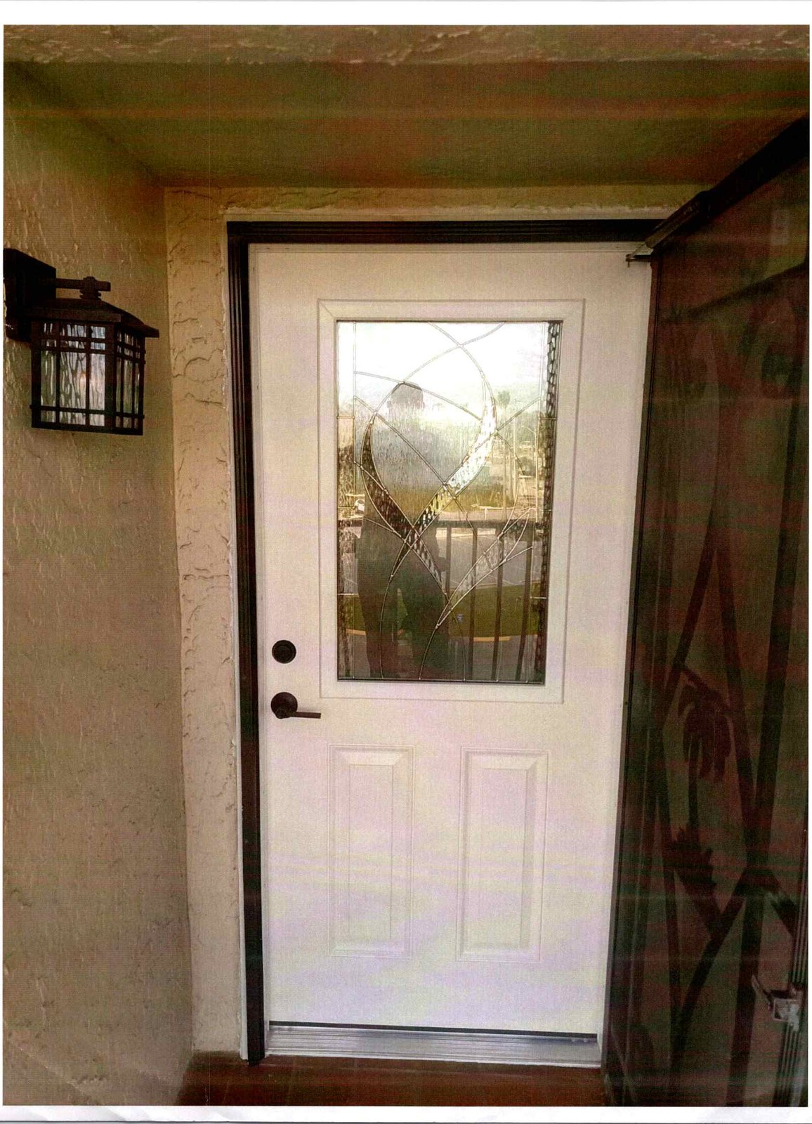 Custom Door Installation — completed project