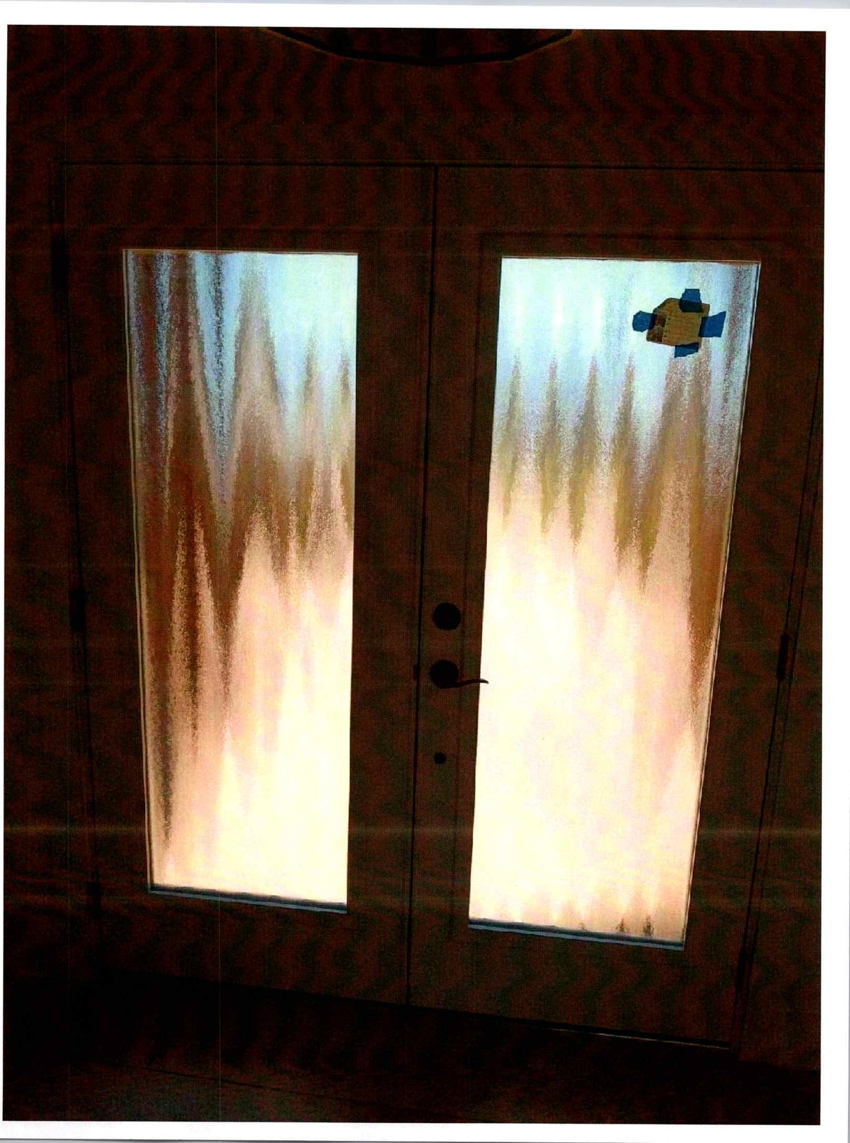 Custom Door Installation — completed project