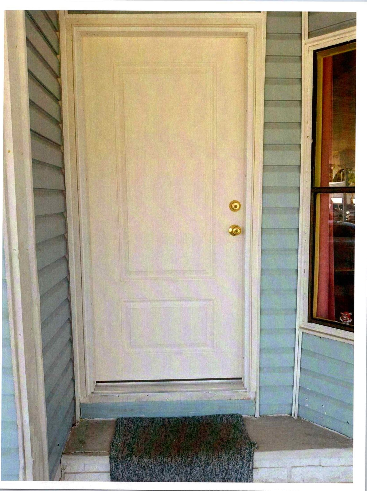 Custom Door Installation — completed project