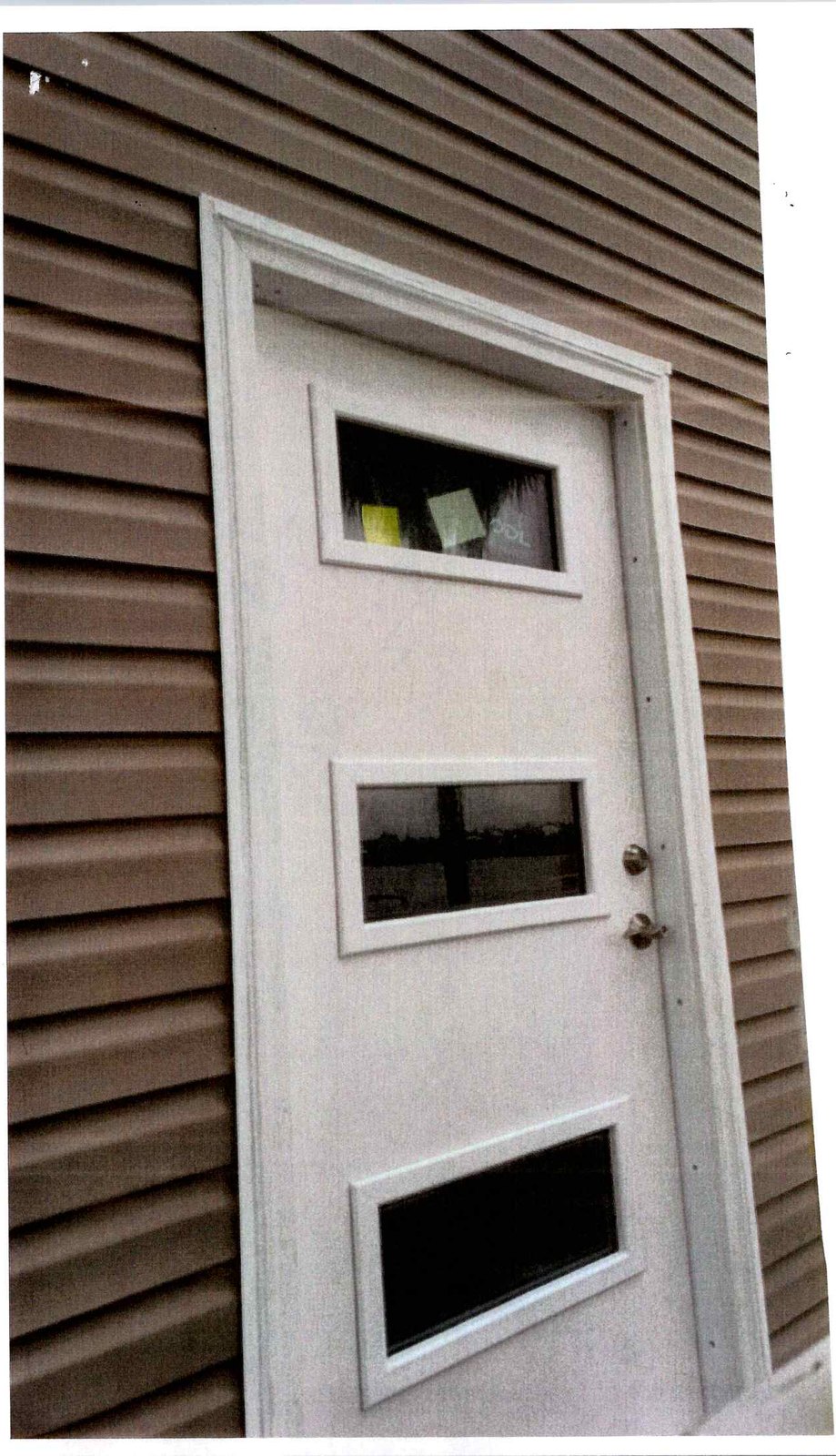 Exterior Door — completed project
