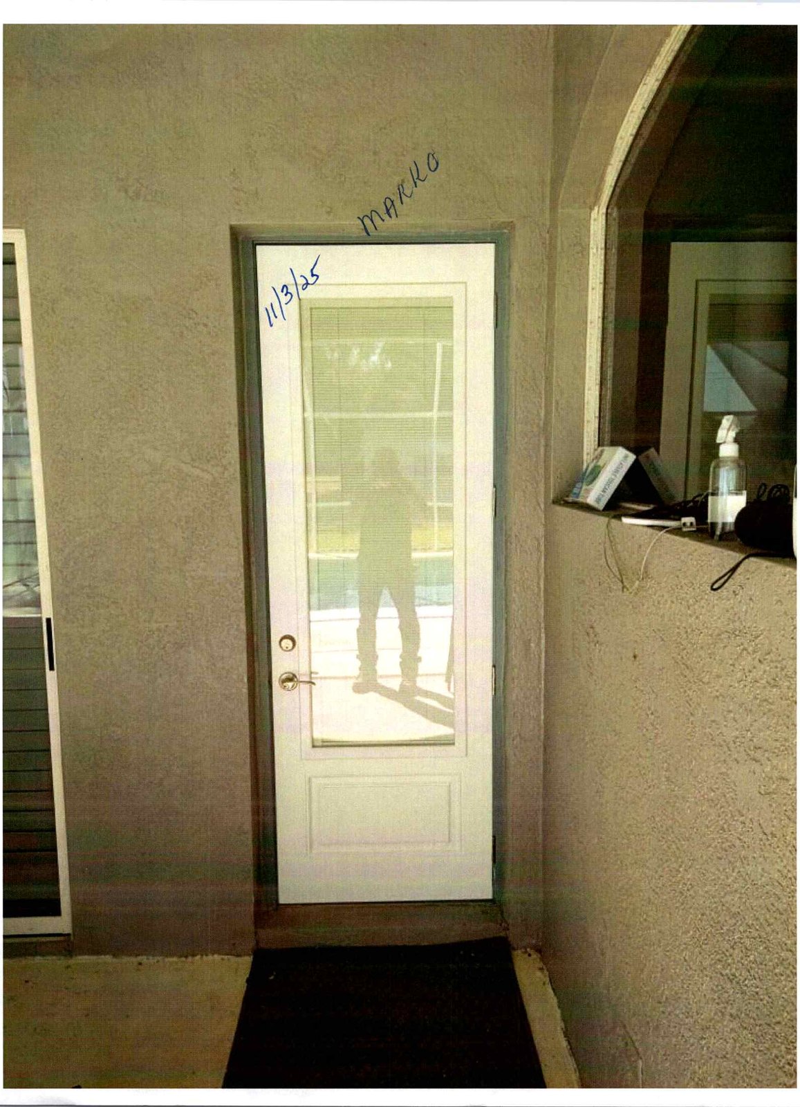 Exterior Door — completed project