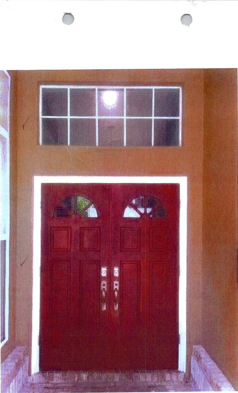 Front Entry Door & Picture Window — completed project
