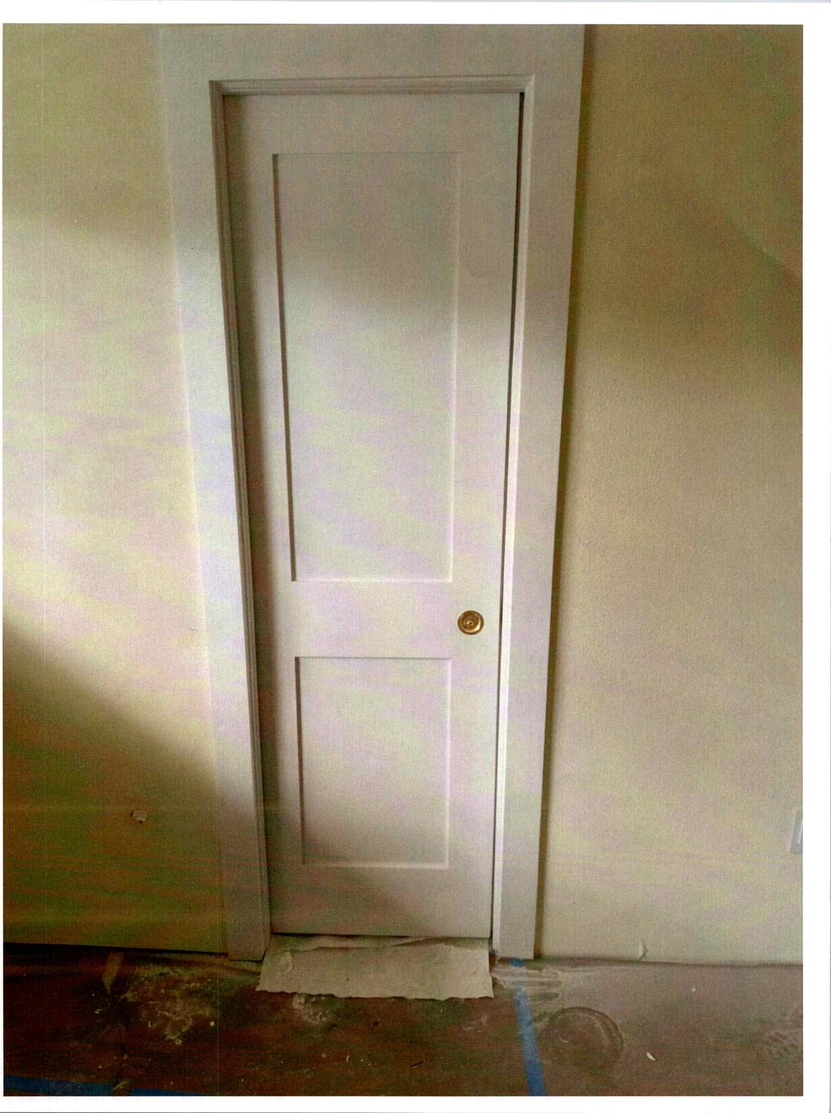 Interior 2-Panel Shaker Doors — completed project