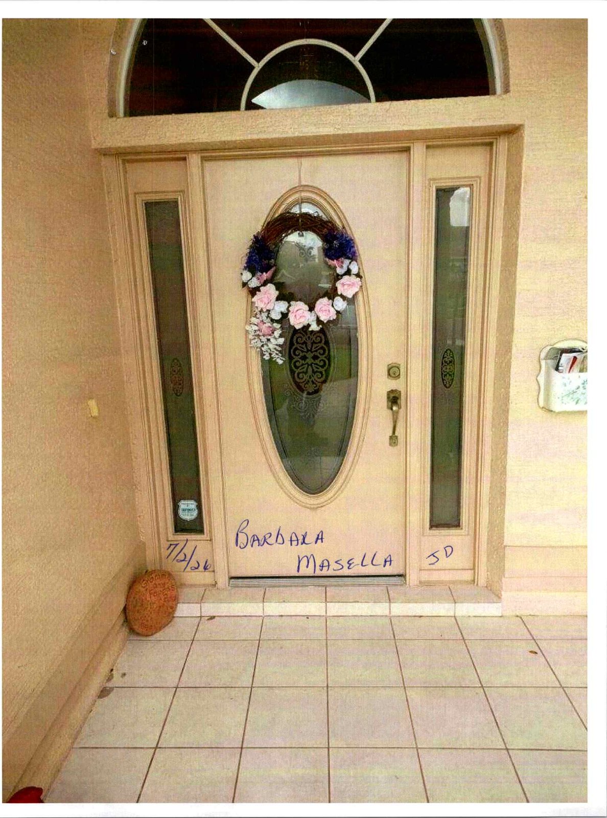Front Entry Door with Sidelites — completed project