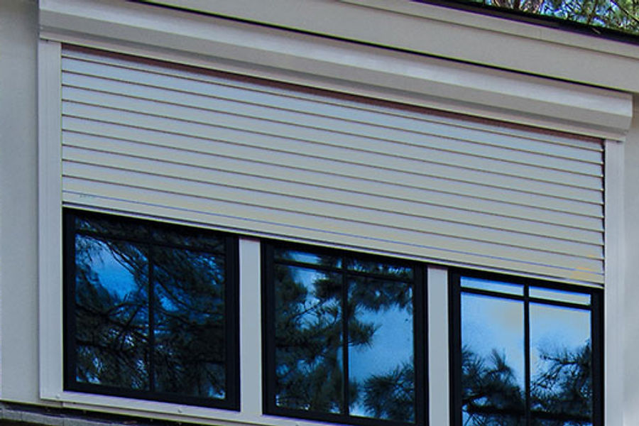 Roll Down Shutter — completed project