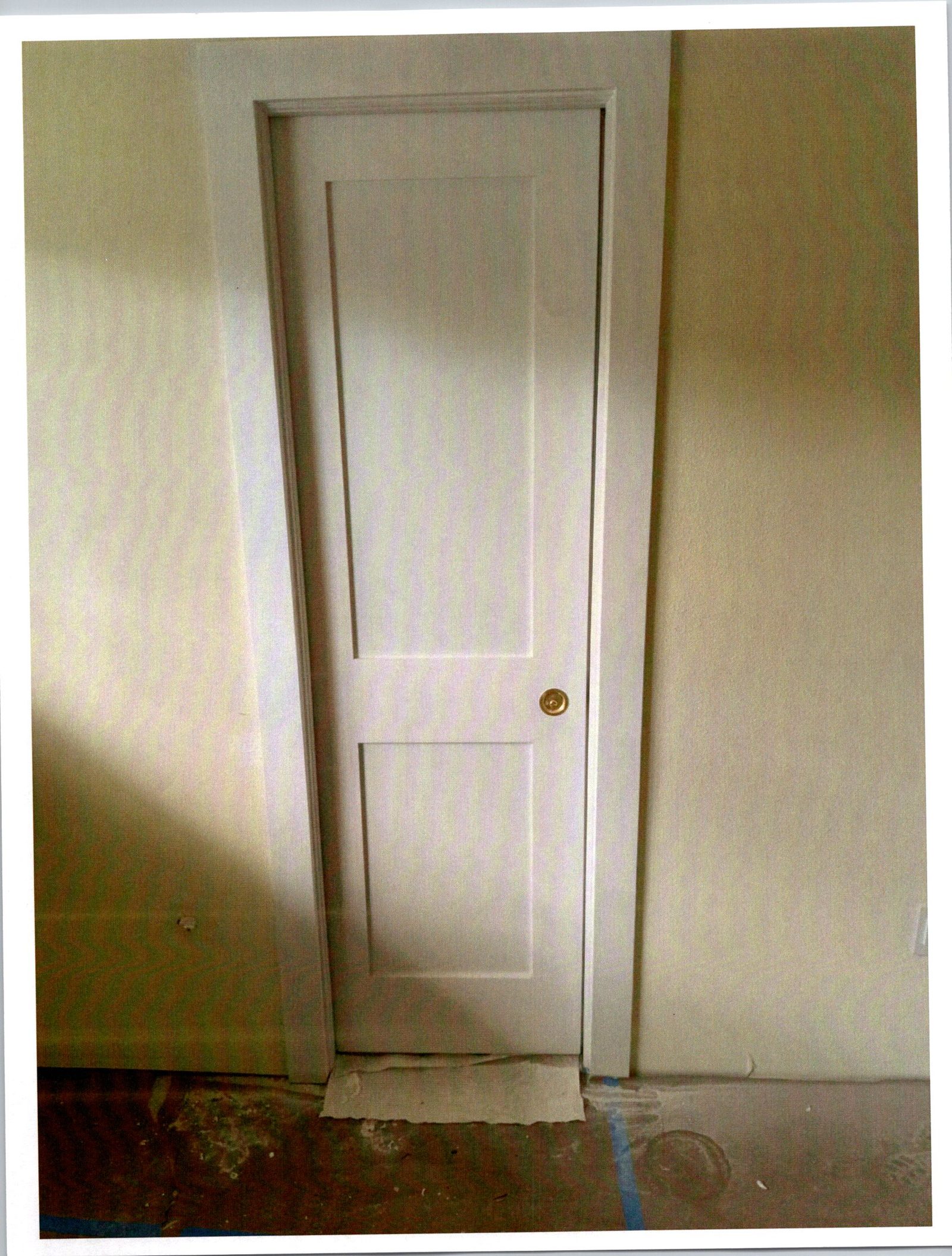 Interior 2-Panel Shaker Doors — completed project