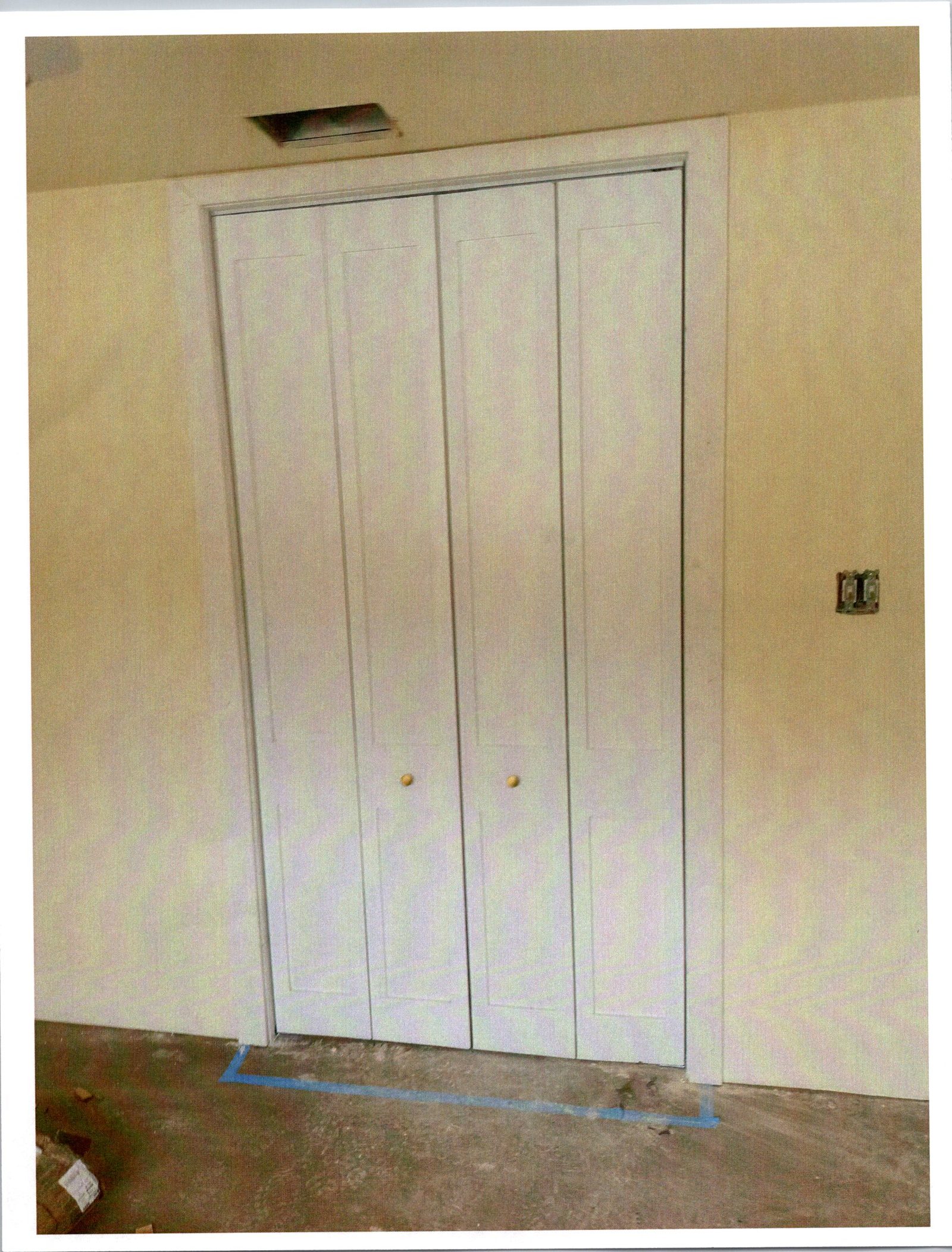 Interior 2-Panel Shaker Doors — completed project