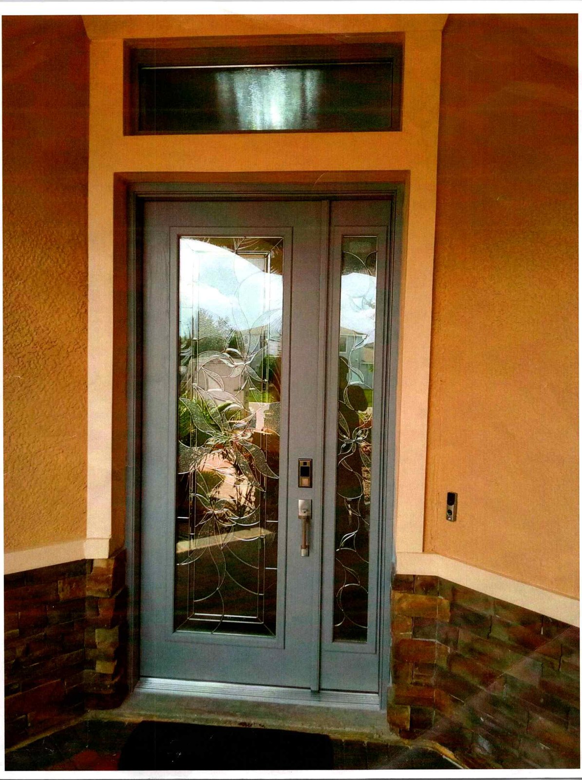 Renewed Impressions Door Inserts — completed project