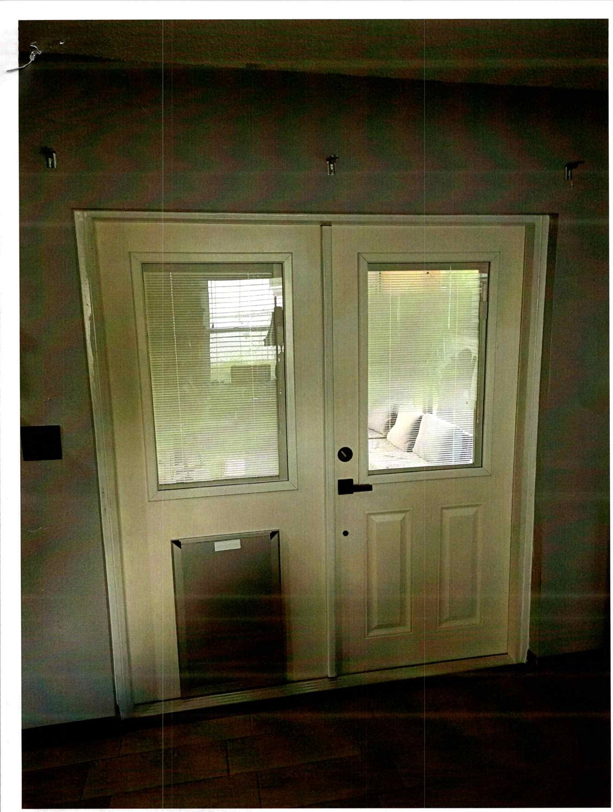 Sliding Glass Door to French Door Conversion — completed project